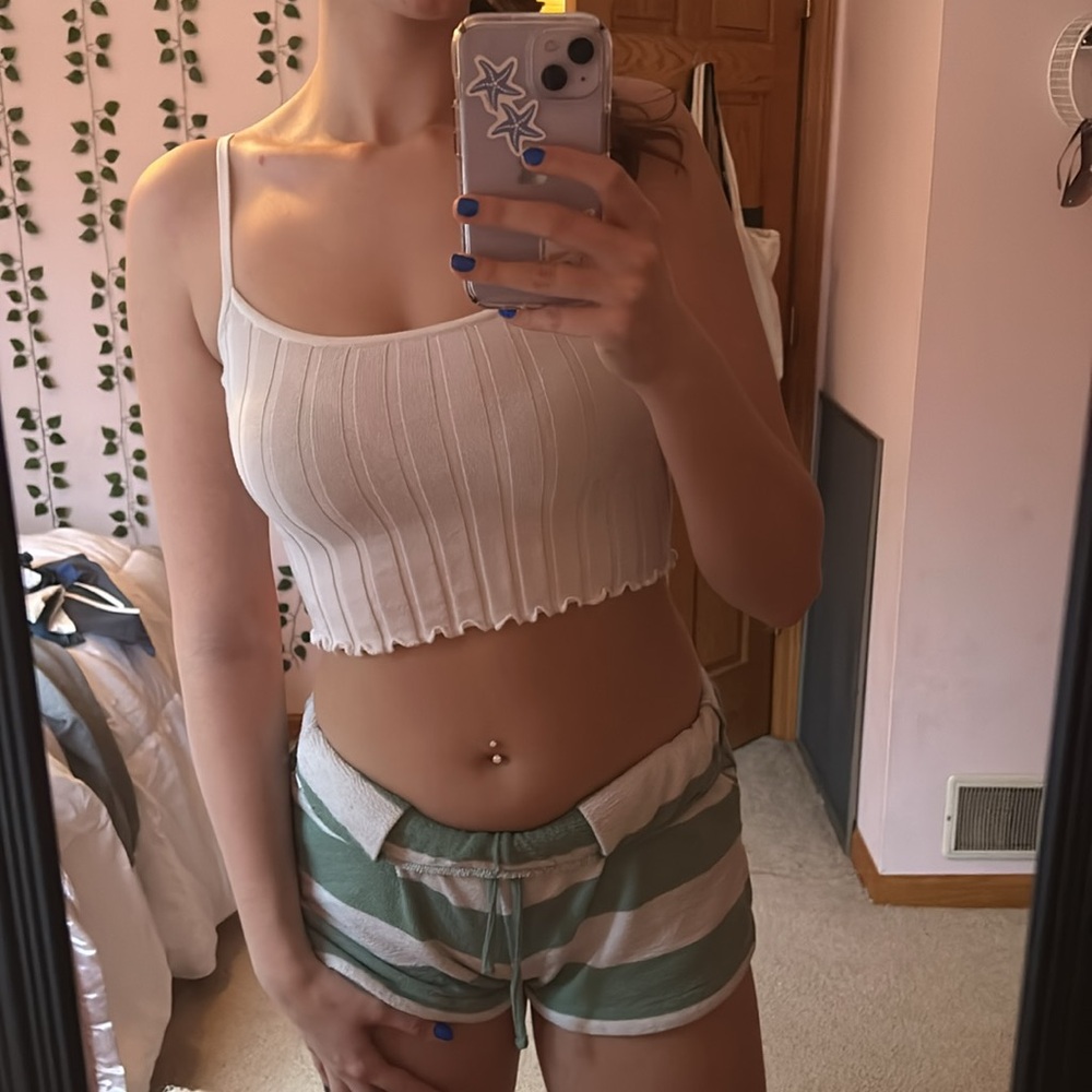 lottie moss cropped camisole